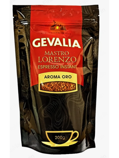 Кофе растворимый Gevalia Mastro Lorenzo Espresso Instant 200г