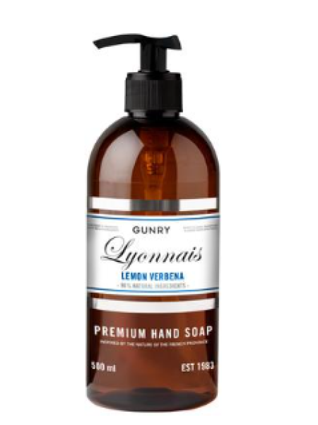 Мыло для рук Gunry Premium Hand Soap Lemon Verbena 500мл