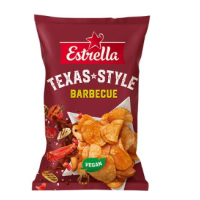 Чипсы Estrella Texas style barbecue 275г в стиле техасского барбекю  