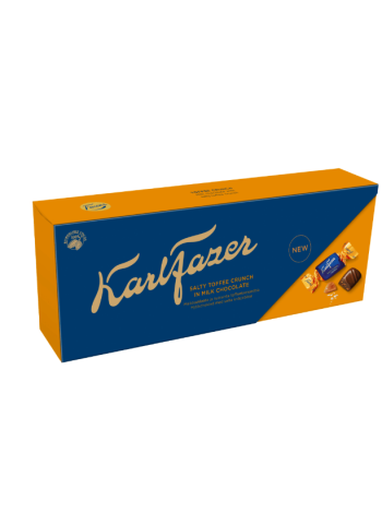Шоколадные конфеты Karl Fazer Suolainen Toffeekrokantti suklaakonvehti 250г