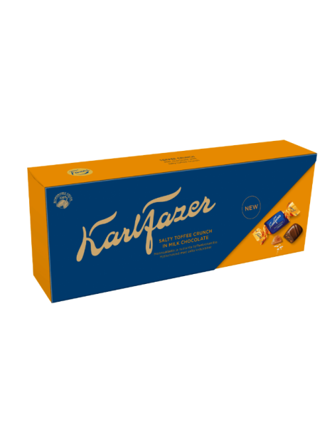 Шоколадные конфеты Karl Fazer Suolainen Toffeekrokantti suklaakonvehti 250г