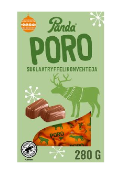 Конфеты шоколадно-трюфельные Panda Poro 280г