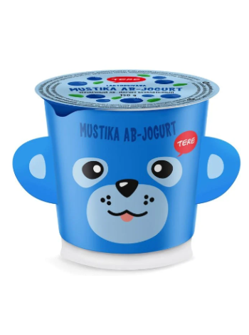 Йогурт черничный TERE AB-jogurt mustika 150г без лактозы