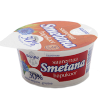 Сметана эстонская SAARE Smetana 30% 150г