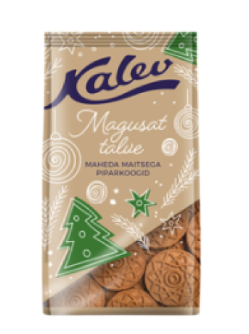 Новогодние пряники KALEV Piparkoogid 240г
