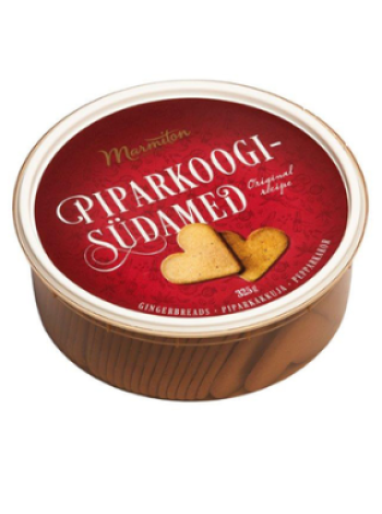 Пряничные сердечки MARMITON Piparkoogisüdamed 325г