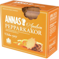 Имбирные пряники со вкусом апельсина Annas Appelsiini piparkakku 300г