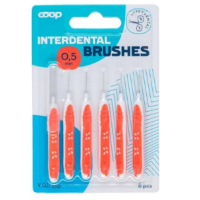 Щетки межзубные Coop hammasväliharja 0,5мм 6шт