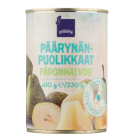 Груша половинками в сахарном сиропе Rainbow Rainbow päärynänpuolikkaat sokeriliemessä 410/230 г