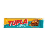 Шоколадный батончик Tupla Double Layer Salty Corn 48г