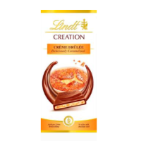 Плитка молочного шоколада Lindt Creation Crème Brûlée с начинкой 150г