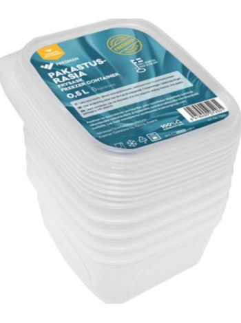 Контейнеры для заморозки Fredman pakastusrasia 0,5л х 6шт