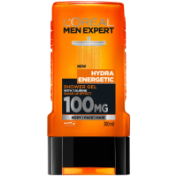 Мужской гель для душа L'Oréal Paris Men Expert 300 мл с таурином и запахом свежего леса