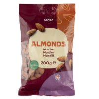 Орех миндаль Coop mantelit 200г