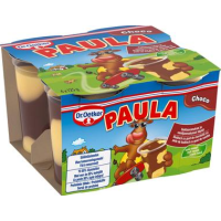 Шоколадный пудинг с ванильными кусочками Dr. Oetker Paula 4x125 г
