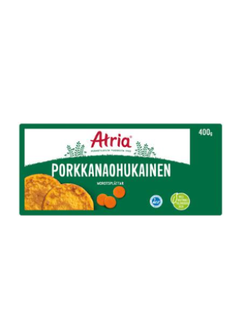 Морковные оладья Atria porkkanaohukainen 400г