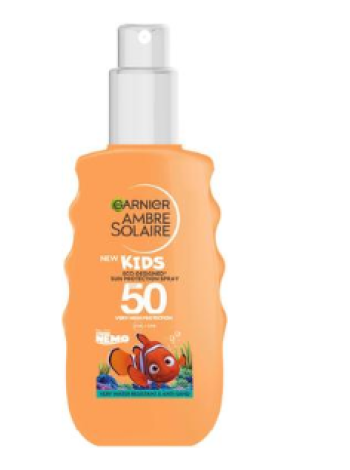 Солнцезащитный спрей для детей Garnier Ambre Solaire Kids Eco-Design SK50 150 мл