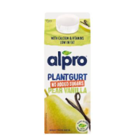 Ферментированный соевый продукт Alpro Plantgurt груша-ваниль 750г без добавления сахара 