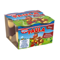 Шоколадный пудинг с ванильными кусочками Dr. Oetker Paula 4x125 г