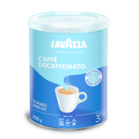 Молотый кофе без кофеина LAVAZZA Caffe Decaffeinato 250г в ж/б