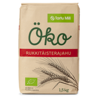 Цельнозерновая ржаная мука органическая Tartu Mill Öko 1,5 кг