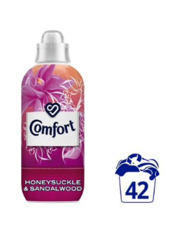 Кондиционер для белья Comfort Honeysuckle & Sandalwood 762 мл 42 стирки