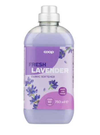Концентрат кондиционера для белья Coop Fresh Lavender 750 мл