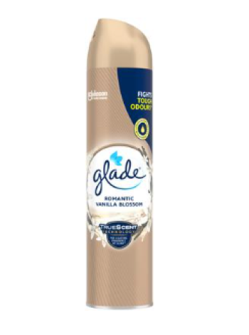 Освежитель воздуха спрей 5в1 Glade Romantic Vanilla 300 мл магнолия и ваниль