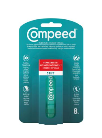 Карандаш для предотвращения образования волдырей COMPEED rakonestopuikko 8мл