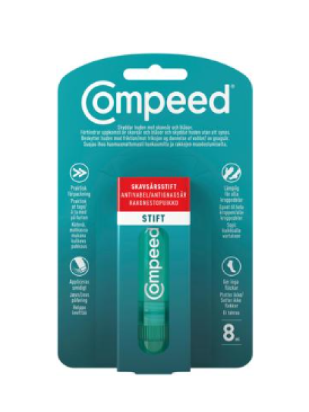 Карандаш для предотвращения образования волдырей COMPEED rakonestopuikko 8мл