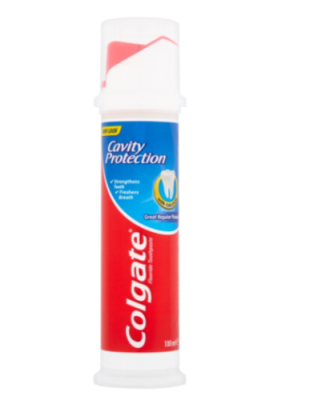 Зубная паста Colgate Cavity Protection 100мл помпа
