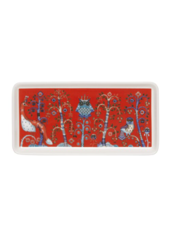 Блюдо для сервировки Iittala Taika 12 х 24 см Сова цвет красный