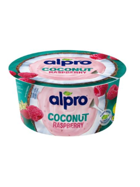 Соевый йогурт кокос с малиной Alpro Coconut Rasberry 120 г