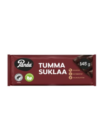 Плиточный темный шоколад Panda tumma suklaalevy 145 г 