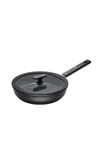 Сковорода с крышкой Fiskars Hard Face Sauté 26 см