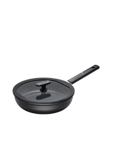 Сковорода с крышкой Fiskars Hard Face Sauté 26 см