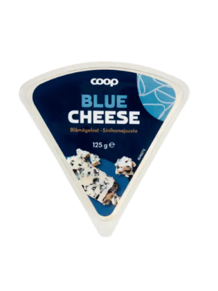 Сыр с голубой плесенью Coop Sinihomejuusto 125г
