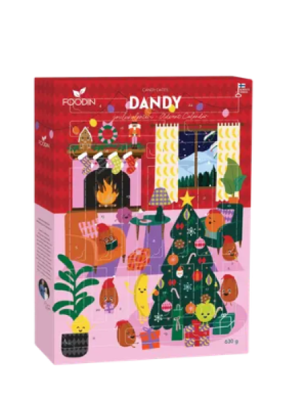 Рождественский календарь Foodin Candy Dates 630 г с финиками