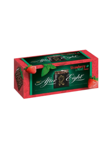Шоколадные пластинки с клубничной начинкой After Eight 200г