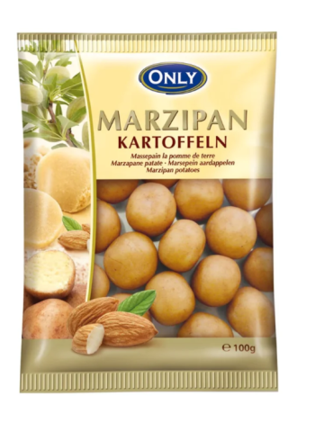Марципан в виде картофеля Only Marzipan Kartoffeln 100 г