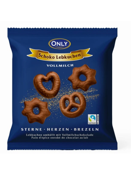 Имбирные пряники в молочном шоколаде Only 400 г