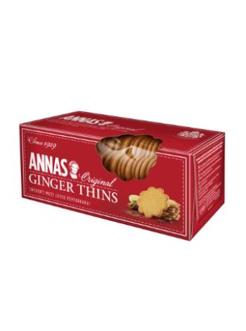Имбирное печенье Annas Original Ginger Thins 150 г