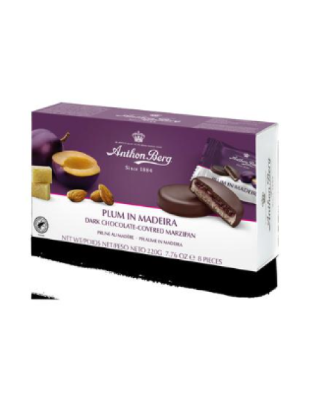  Слива на Мадейре с марципановой начинкой Anthon Berg 220 г