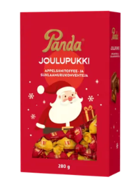 Шоколадные конфеты Panda Joulupukki 280г 