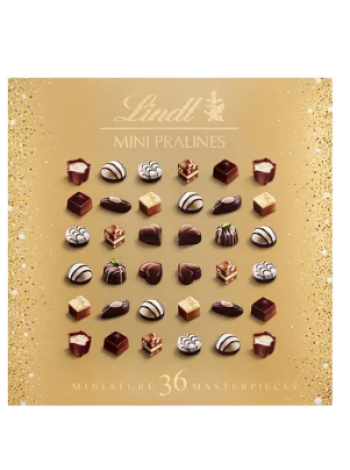 Подарочная коробка шоколадных конфет Lindt Mini Pralinés 180г