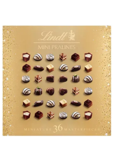 Подарочная коробка шоколадных конфет Lindt Mini Pralinés 180г