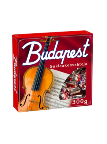 Шоколадные конфеты Budapest suklaakonvehti 300г