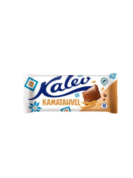 Плиточный шоколад  KALEV kamatahvel 100г