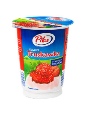 Фруктовый йогурт Pilos jogurt 150 г клубника
