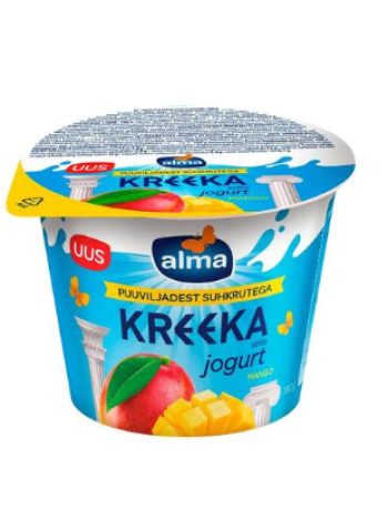 Греческий йогурт Alma с манго и сахаром 180 г